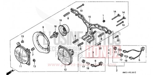 FARO (1) CBR900RRN di 1992